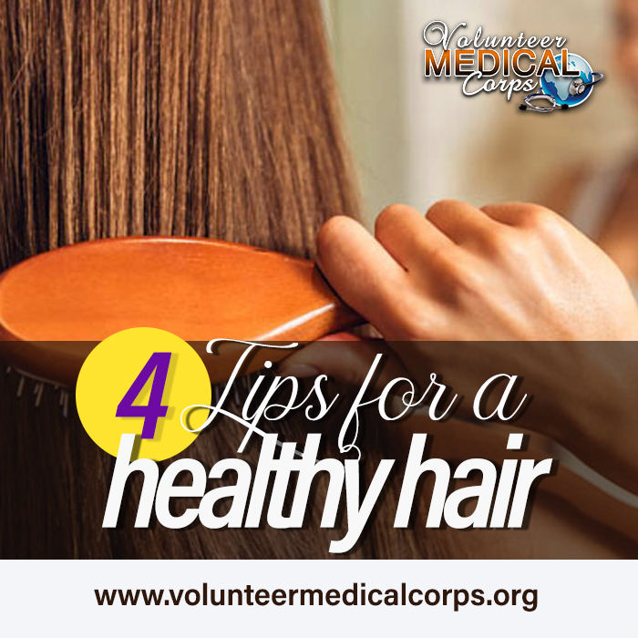 4 TIPS FOR A HEALTHY HAIR